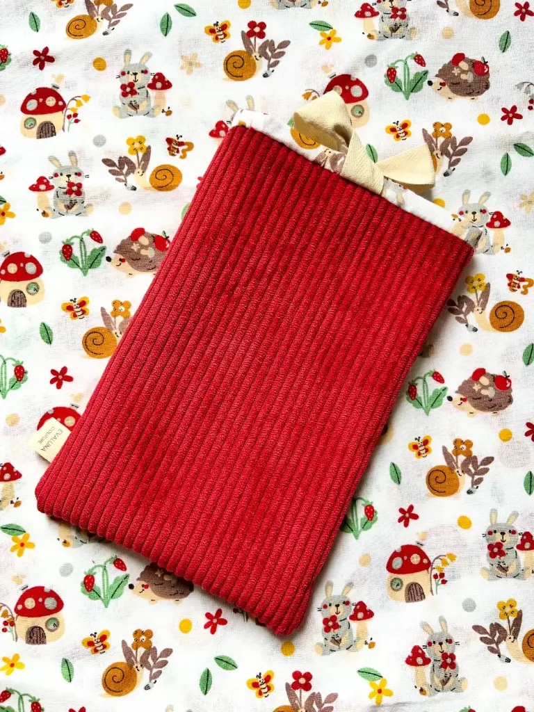 housse de livre animaux de la forêt